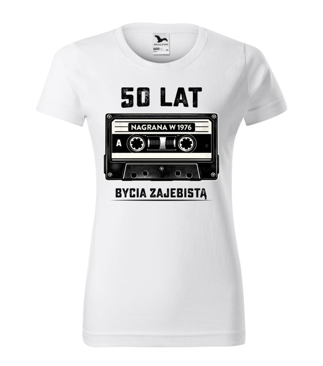 50 Kaseta B t shirt Wmn Wht B.jpg